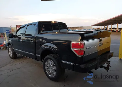 2009 Ford F-150 Platinum from USA, damaged, VIN 1FTPW14V59FA68152